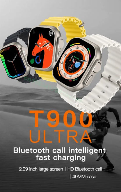 T900 Ultra Bluetooth Calling 49mm Big Screen Series 8 2.09″ Smartwatch